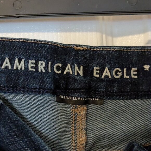 American Eagle next level stretch curvy hi-rise jegging size 14short - Picture 5 of 7